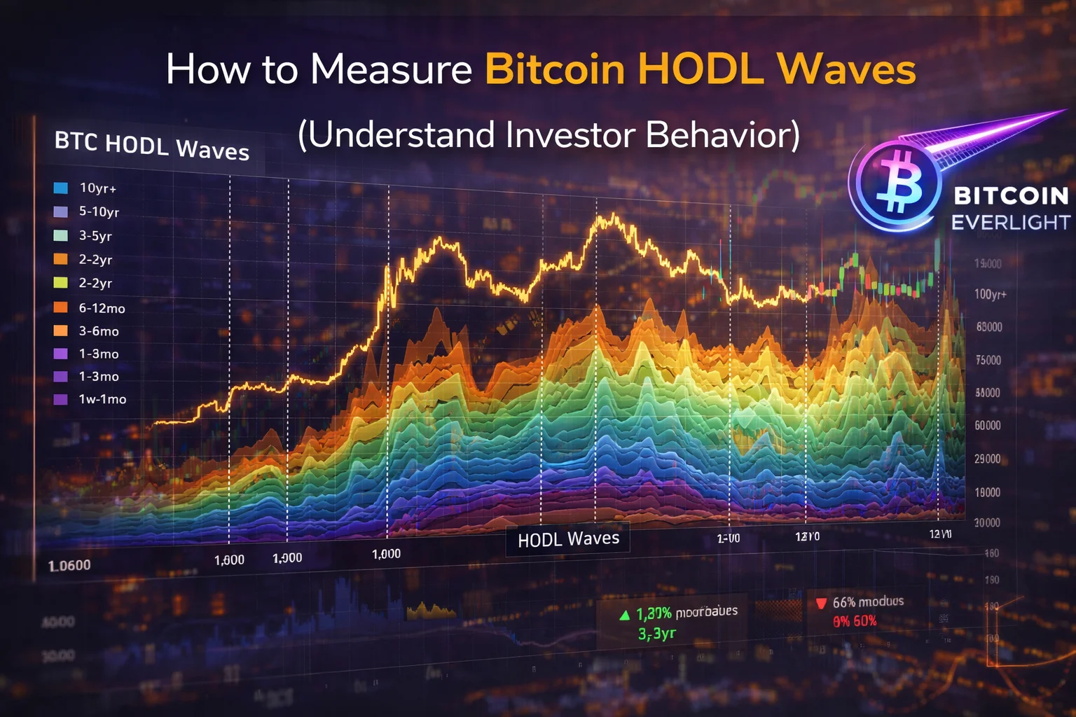 How to Measure Bitcoin HODL Waves (Understand Investor Behavior)