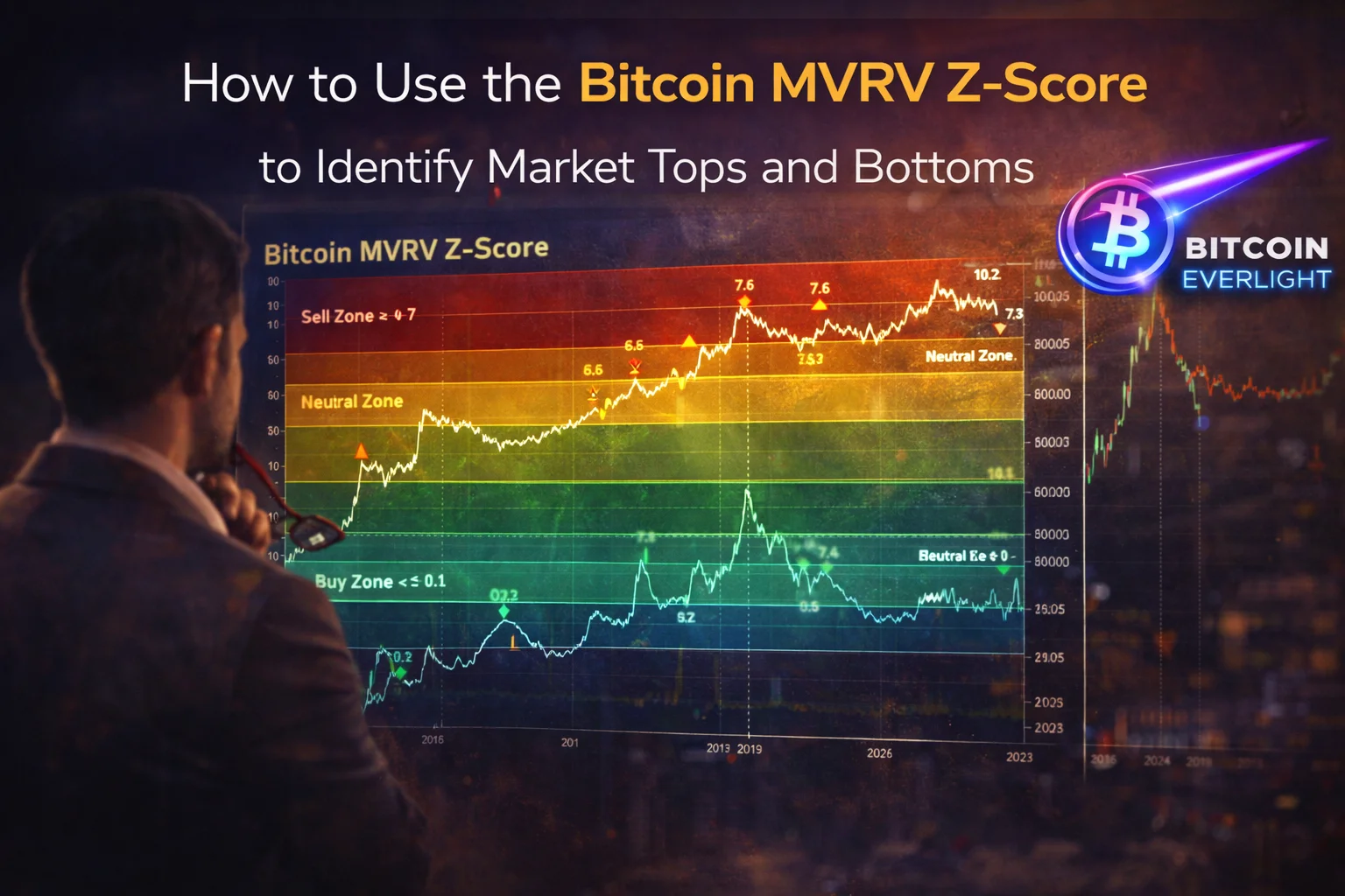 How to Use the Bitcoin MVRV Z-Score to Identify Market Tops and Bottoms